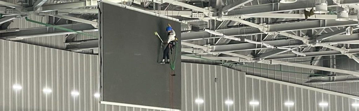 Срочный ремонт и техническое обслуживание Светодиодного спортивного табло на ВТБ Арене для возможности проведения Матча всех звёзд Единой Лиги ВТБ 2020