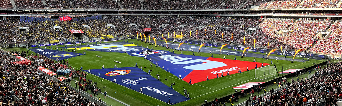 Предоставление в аренду двух линий cветодиодного спортивного периметра и обеспечение их работы, техническая поддержка во время проведения Суперфинала Кубка России по футболу 2024-2025 между ФК «Ростов» (Ростов-на-Дону) и ПФК ЦСКА (Москва) на БСА «Лужники»